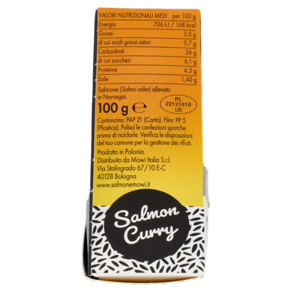 Mowi Onigiri Salmon Curry 100 g