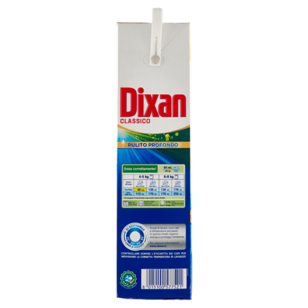 DIXAN Polvere Classico 110 lavaggi 6,050 kg