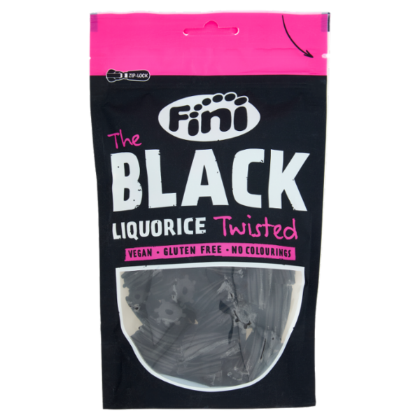 Fini the Black Liquorice Twisted 180 g