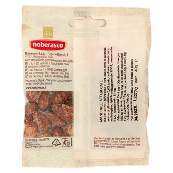noberasco € 0,99 Mandorle Smoked 40 g