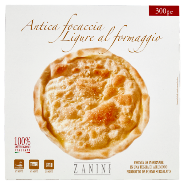 Zanini Antica focaccia Ligure al formaggio 300 g