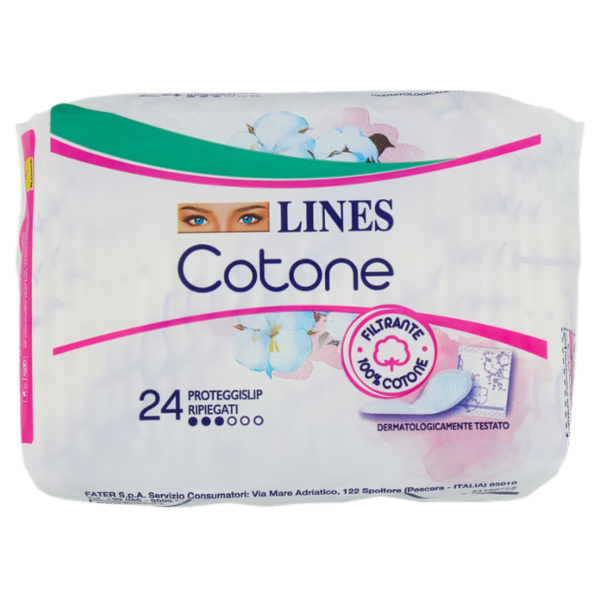 Lines Cotone Proteggislip ripiegati 24 pz