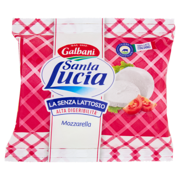 Galbani Santa Lucia La Senza Lattosio Mozzarella 100 g