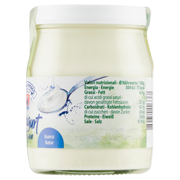 Sterzing Vipiteno bio yogurt da latte fieno bianco 150 g