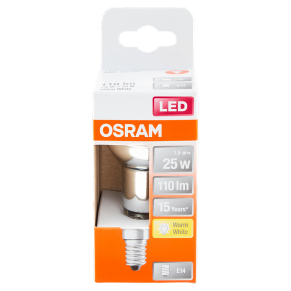 Osram Led Star R50 25 36° Warm White 1.5 W E14