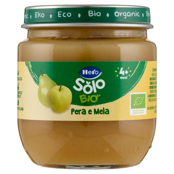 Hero Solo Bio Pera e Mela 120 g