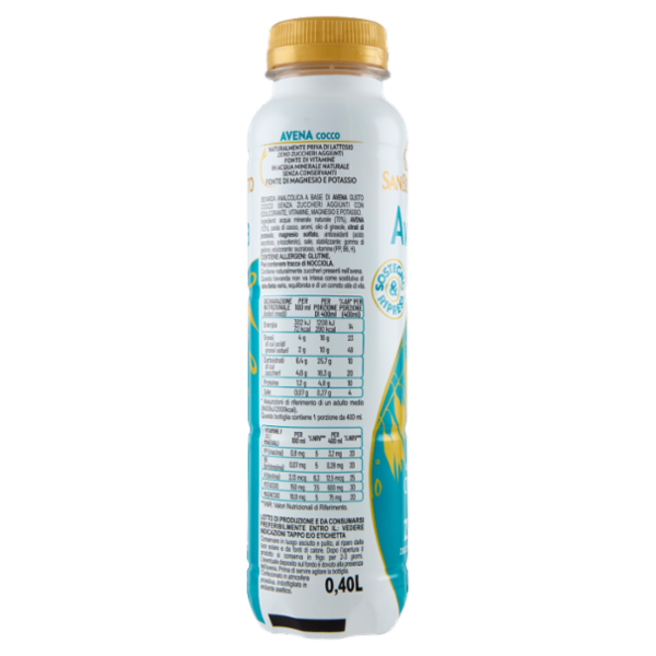 San Benedetto Avena Cocco 0,40L