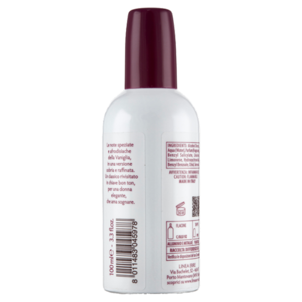 Giardino dei Sensi Vaniglia essenziale Profumo 100 ml