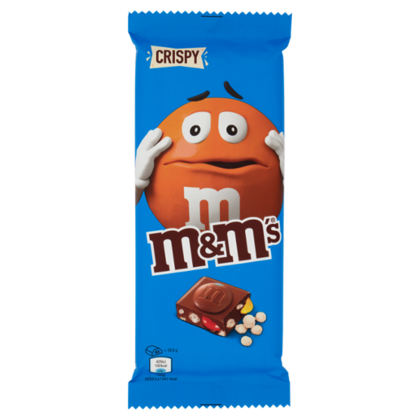 M&M's Tavoletta Crispy al Cioccolato 150 g