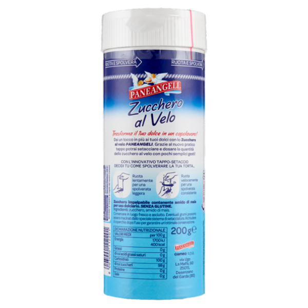 PANEANGELI decora con Zucchero al Velo 200 g