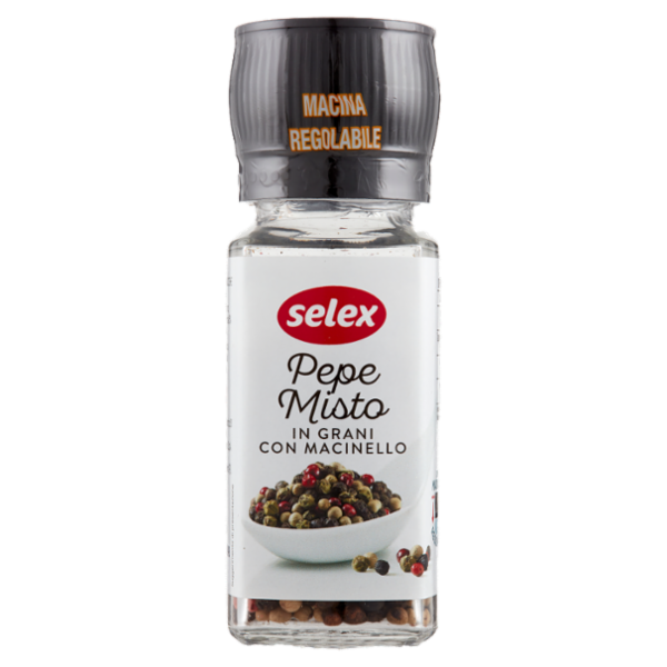 Selex Pepe Misto in Grani con Macinello 40 g