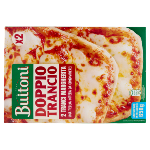 Buitoni Doppio Trancio Margherita 2 Tranci 650g