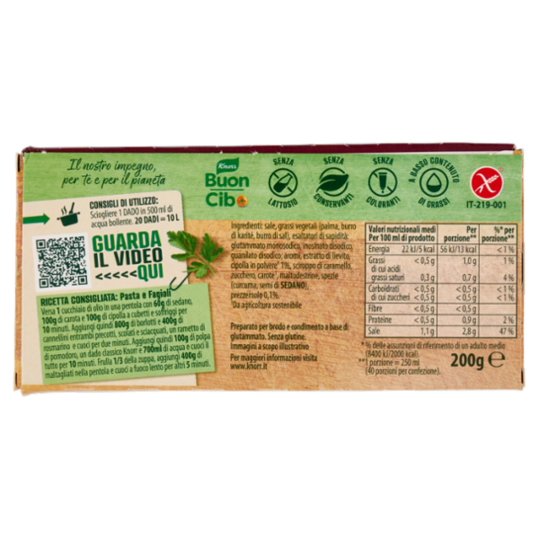 Knorr Classico 20 Dadi 200 g