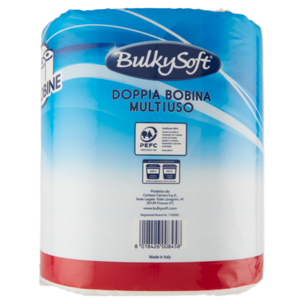 BulkySoft Doppia Bobina Multiuso 2 pz