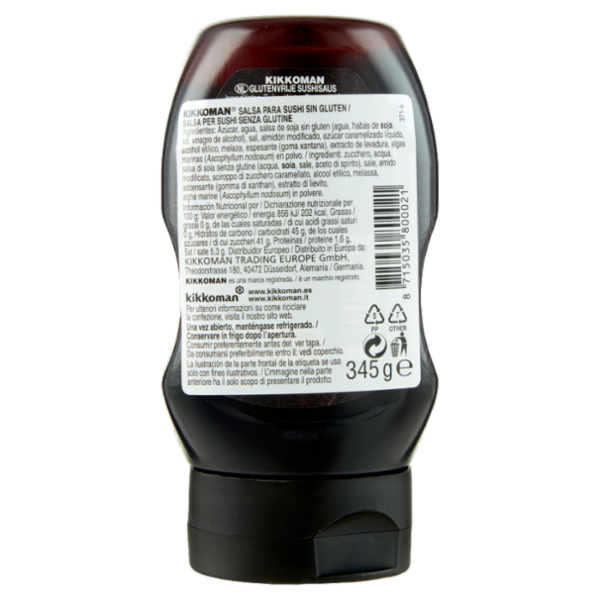 Kikkoman Gluten Free Sushi Sauce 345 g