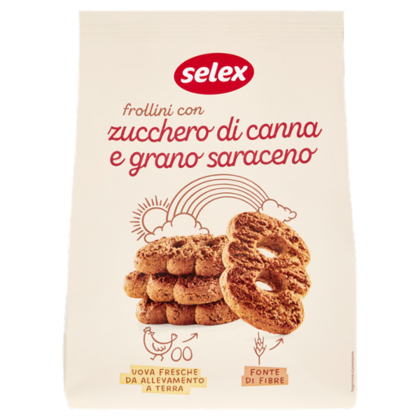 Selex Frollini con Zucchero di Canna e Grano Saraceno 700 g