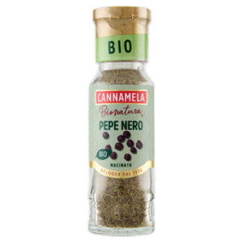 Cannamela Bionatura Pepe Nero Bio Macinato 50 g