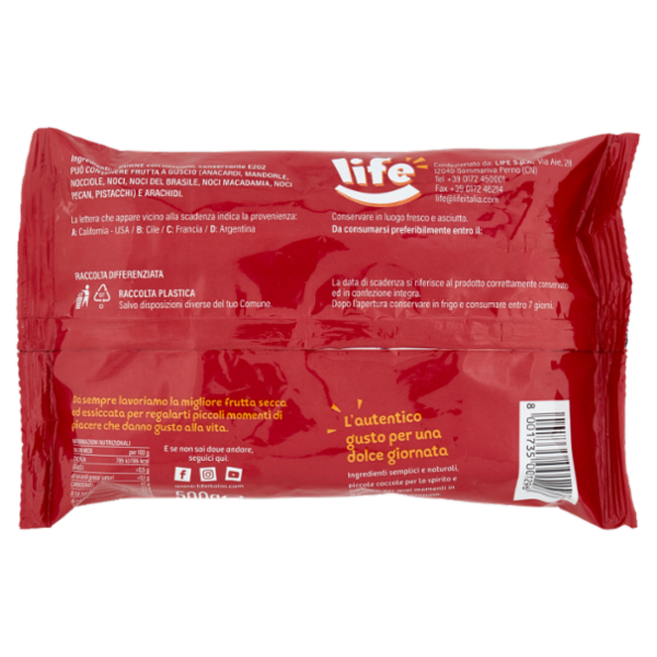 life Prugne con Nocciolo 500 g