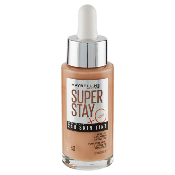 Maybelline New York Fondotinta Super Stay Skin Tint 24h - 40 30 ml