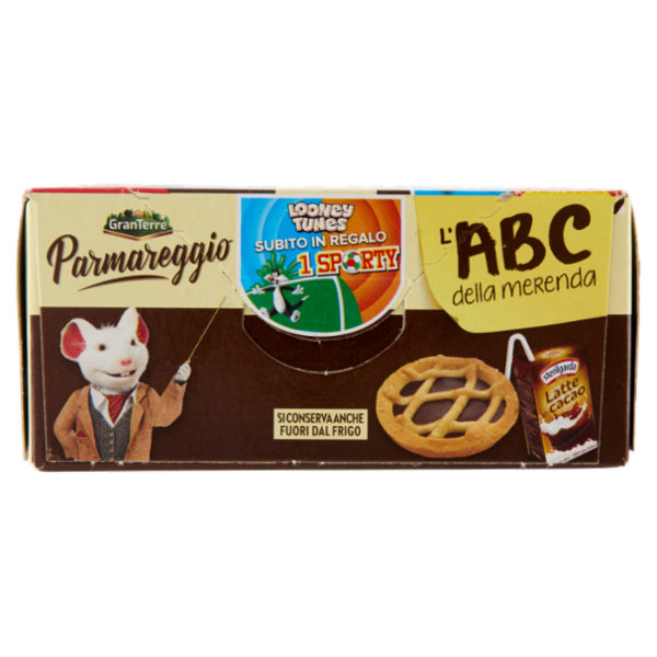 Parmareggio l'ABC della merenda con Crostatina al Cacao