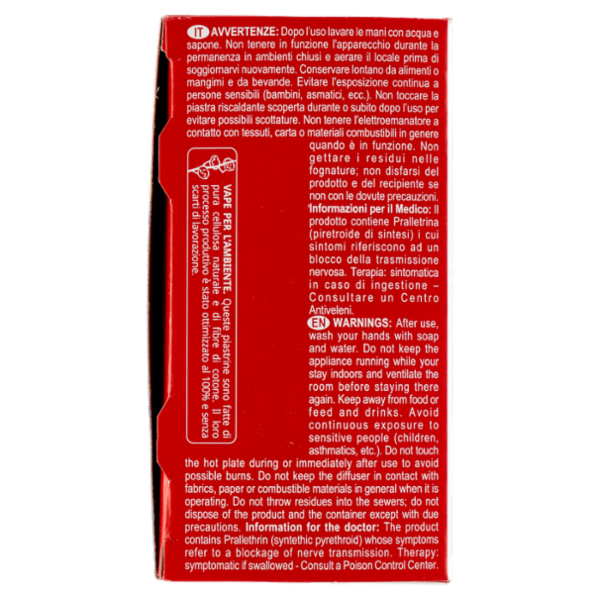 VAPE Elettroemanatore Piastrine Classic con Filo + 10 Ricariche