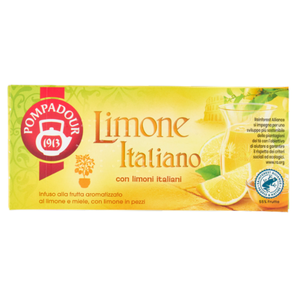 Pompadour Limone Italiano 20 x 2,5 g