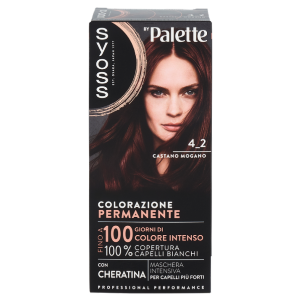 Syoss By Palette Colorazione Permanente 4_2 Castano Mogano