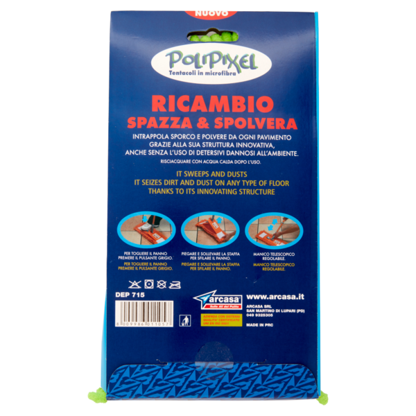 arcasa Polipixel Ricambio Spazza & Spolvera