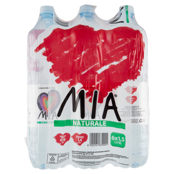 Mia Naturale 6 x 1,5 Litri
