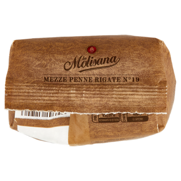 La Molisana integrale 19 Mezze Penne Rigate 500 g