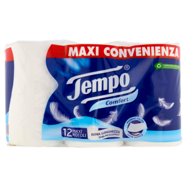 Tempo Comfort Maxi Rotoli 12 pz