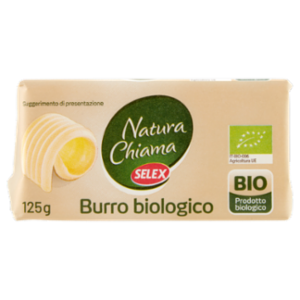 Selex Natura Chiama Burro Biologico 125 g
