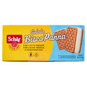 Schär Gelato Bisco Panna 8 x 32,5 g