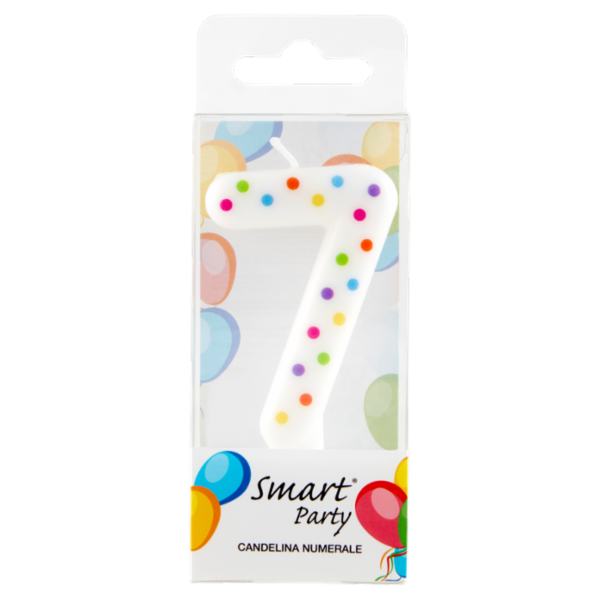 Smart Party Candelina Numerale 7 1 pz