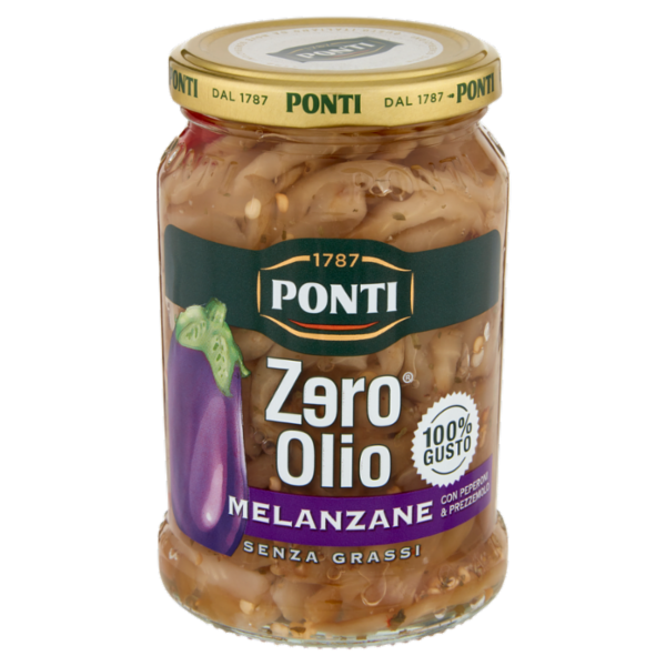 Ponti Zero Olio Melanzane con Peperoni & Prezzemolo 290 g