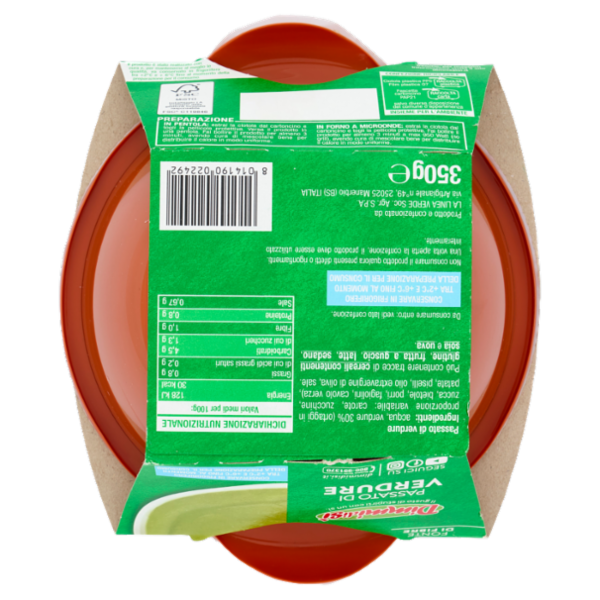 DimmidiSì Passato di Verdura Monoporzione 350 g