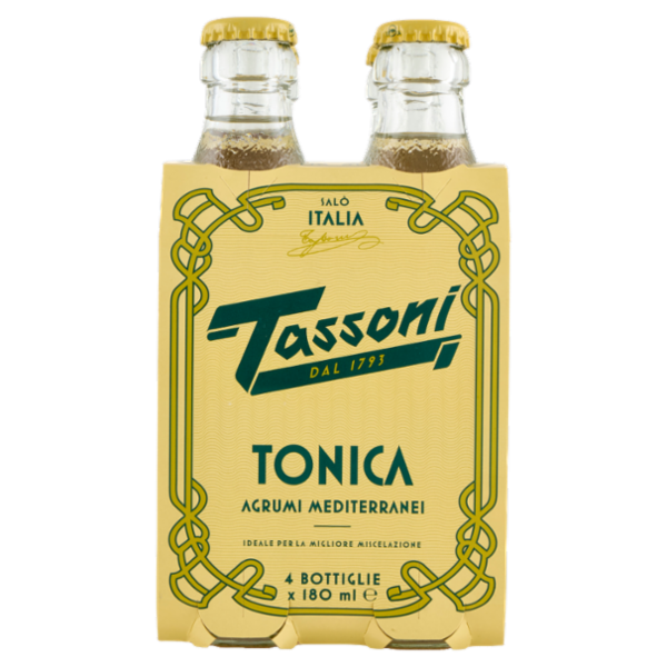 Tassoni Tonica Agrumi Mediterranei 4 x 180 ml