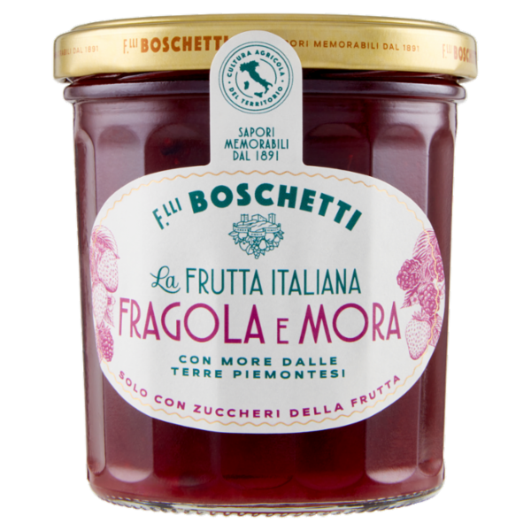 F.lli Boschetti la Frutta Italiana Fragola e Mora 320 g