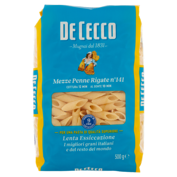 De Cecco Mezze Penne Rigate n°141 500 g