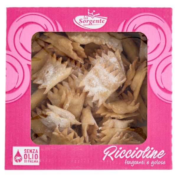 la Sorgente Riccioline fragranti e golose 250 g
