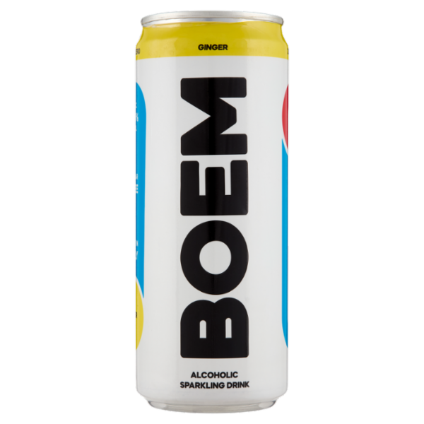 Boem Alcoholic Sparkling Drink Ginger 330 ml