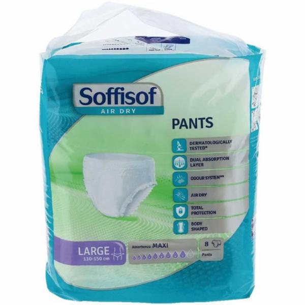 Soffisof Pull On Pannolini Pants Maxi 8 Pezzi