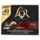 L'Or Espresso Forza 9- 40 Capsule Caffè Compatibili con Macchine Nespresso*® Original 208g