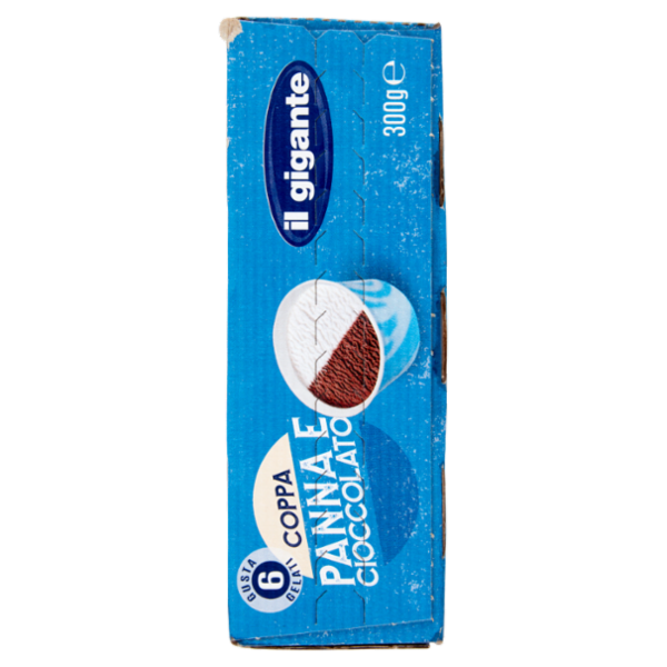 IL GIGANTE Coppa Panna e Cioccolato 6 x 50 g