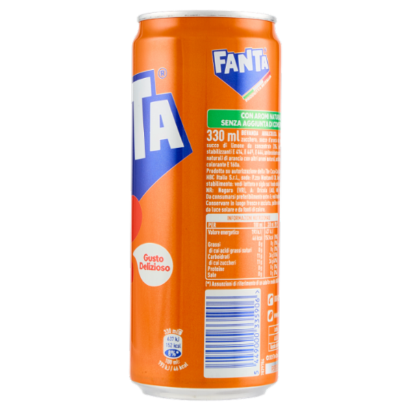 Fanta Orange Sleek 33 cl