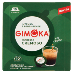 Gimoka Espresso Cremoso Compatibile Lavazza* A Modo Mio* 16 Capsule 104 g