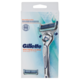 Gillette Rasoio da Uomo SkinGuard Sensitive con Aloe Manico Flexball+Lamette di Ricambio,2 Ricariche