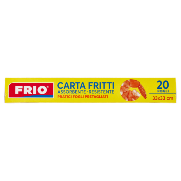 Frio Carta Fritti 20 Fogli 33x33 cm