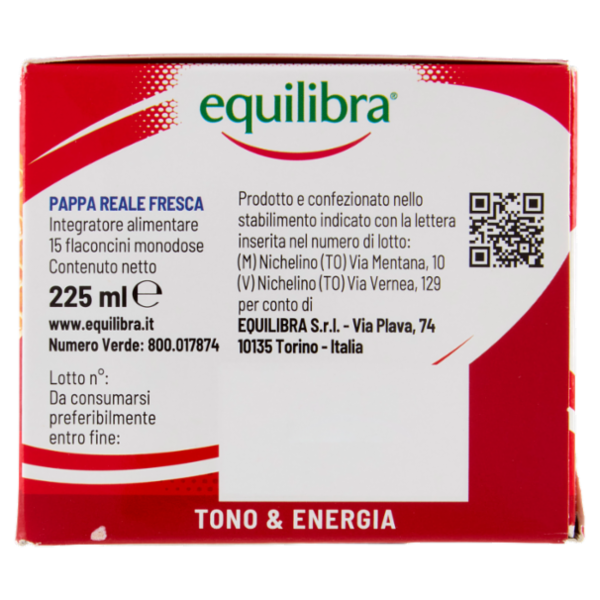 equilibra Pappa Reale Fresca 15 Flaconi Monodose 225 ml