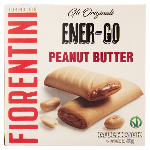 Fiorentini gli Originali Ener-Go Peanut Butter 4 x 25 g